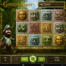 BetiBet - Gonzo's Quest Slot von NetEnt - Avalanche Feature